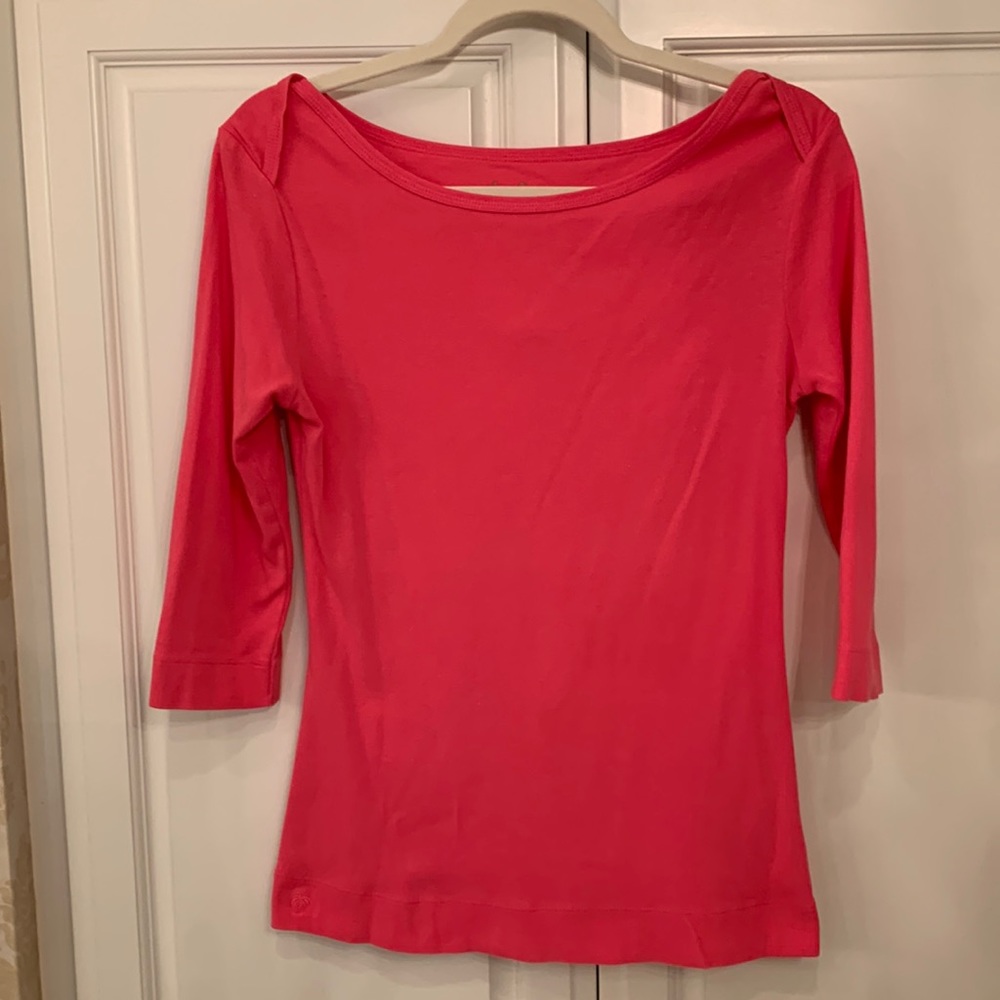 Lilly Pulitzer 3/4 sleeve tee